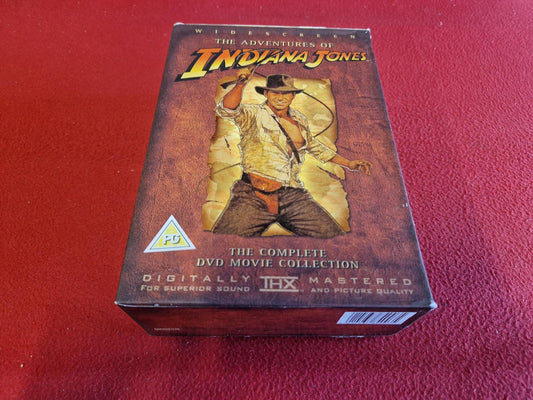 THE ADVENTURES OF INDIANA JONES BOX till DVD