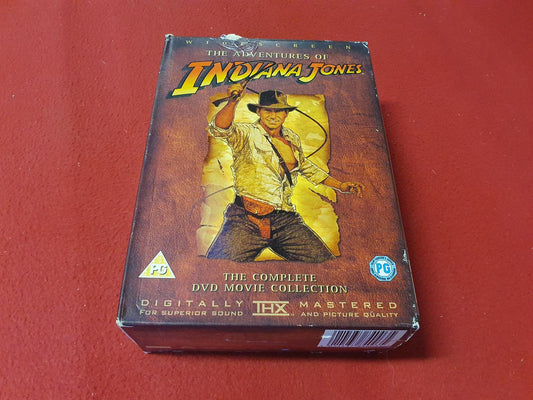 THE ADVENTURES OF INDIANA JONES BOX till DVD