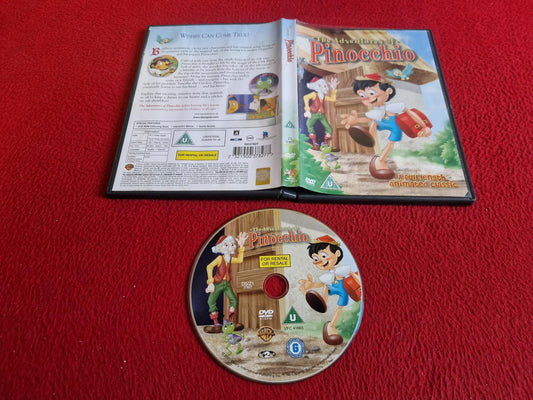 THE ADVENTURES OF PINOCCHIO DVD