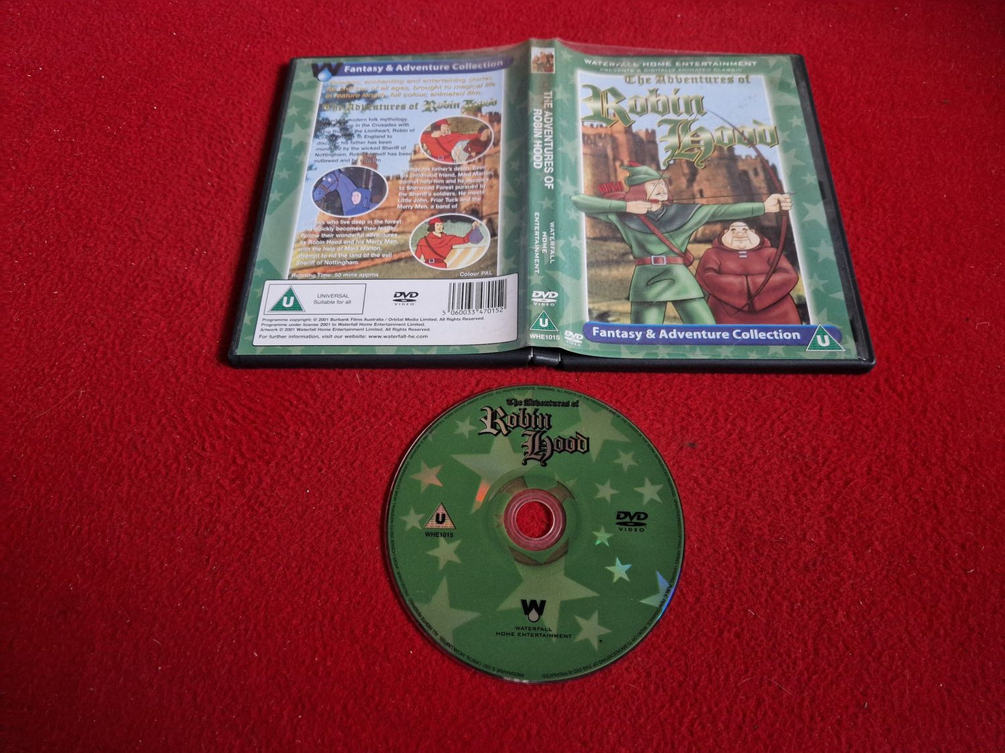 THE ADVENTURES OF ROBIN HOOD DVD