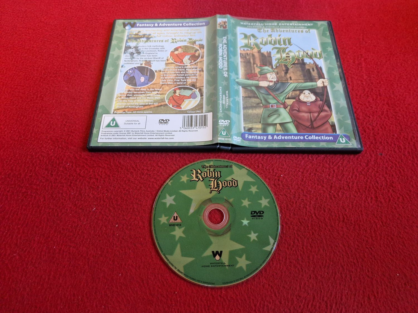THE ADVENTURES OF ROBIN HOOD DVD