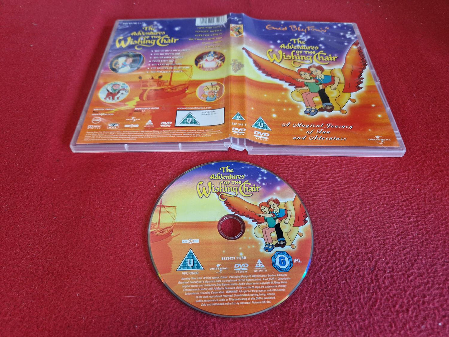 THE ADVENTURES OF THE WISHING CHAIR till DVD