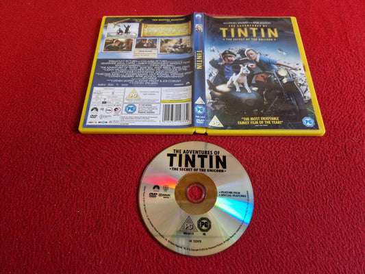 THE ADVENTURES OF TINTIN: THE SECRET OF THE UNICORN DVD