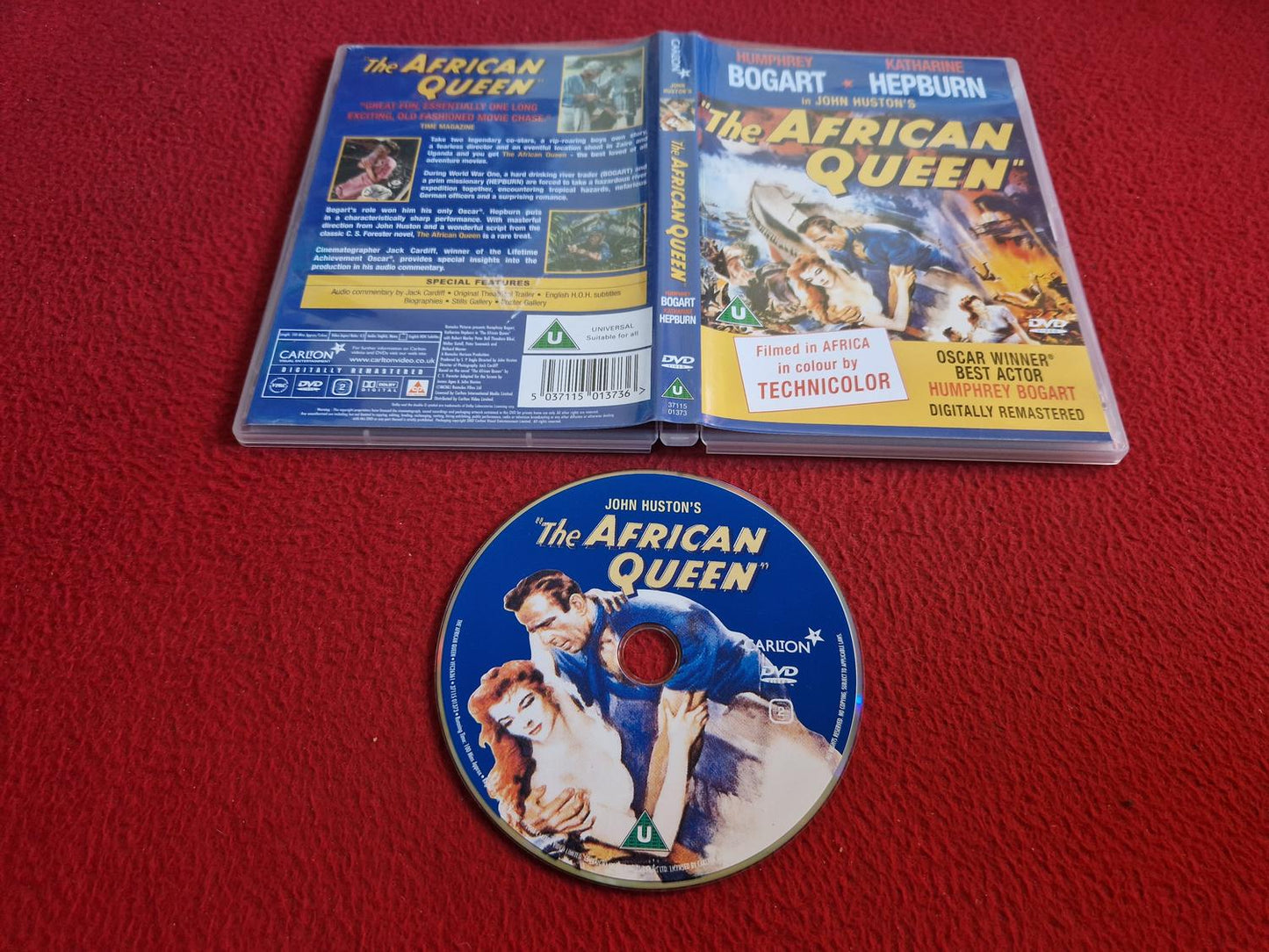 THE AFRICAN QUEEN DVD