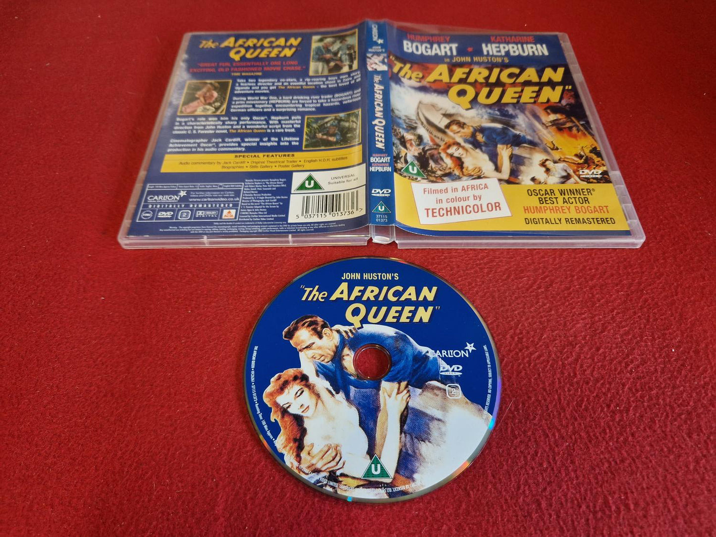 THE AFRICAN QUEEN [ HUMPHREY BOGART KATHARINE HEPBURN ] till DVD