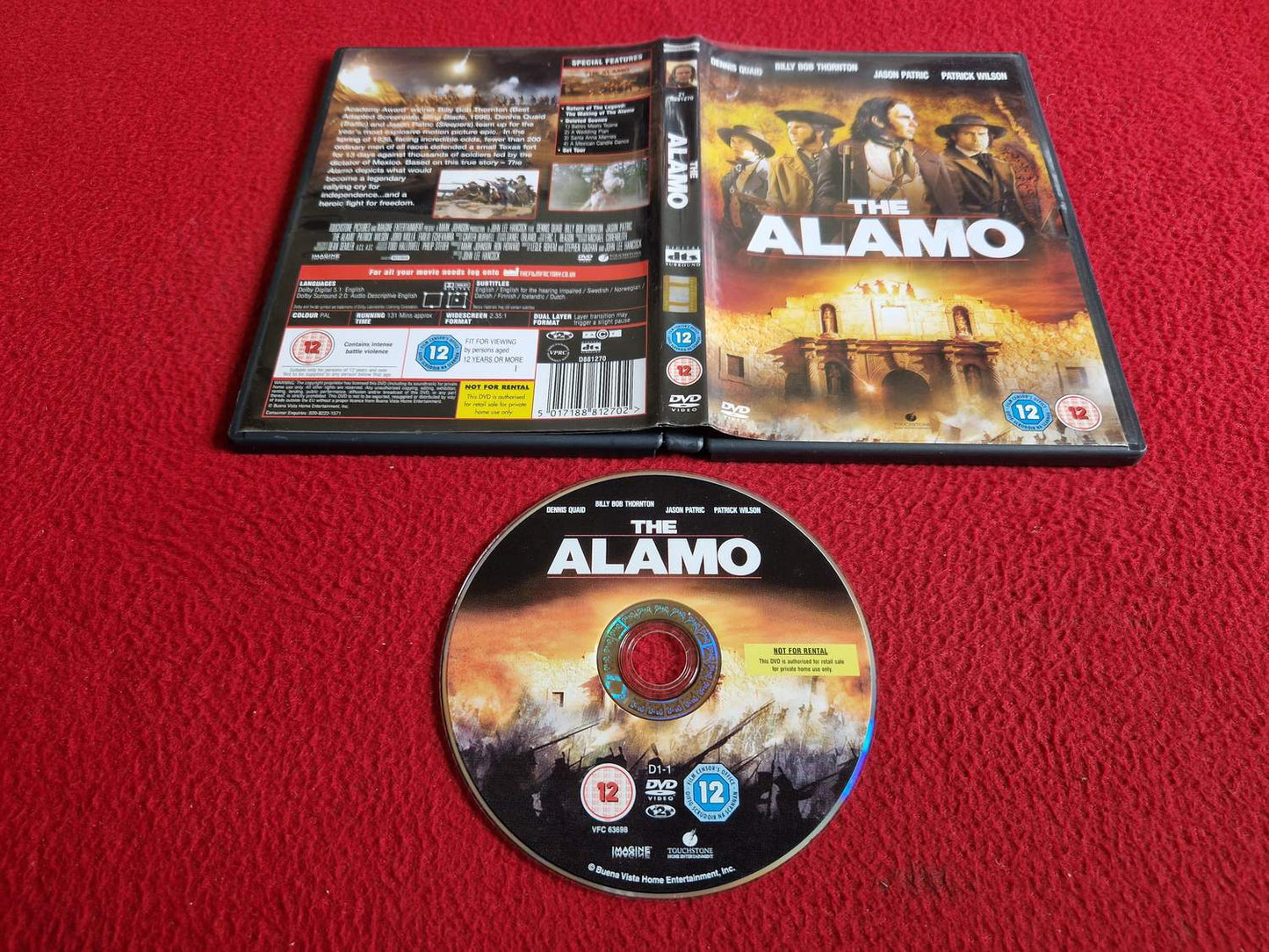 THE ALAMO DVD
