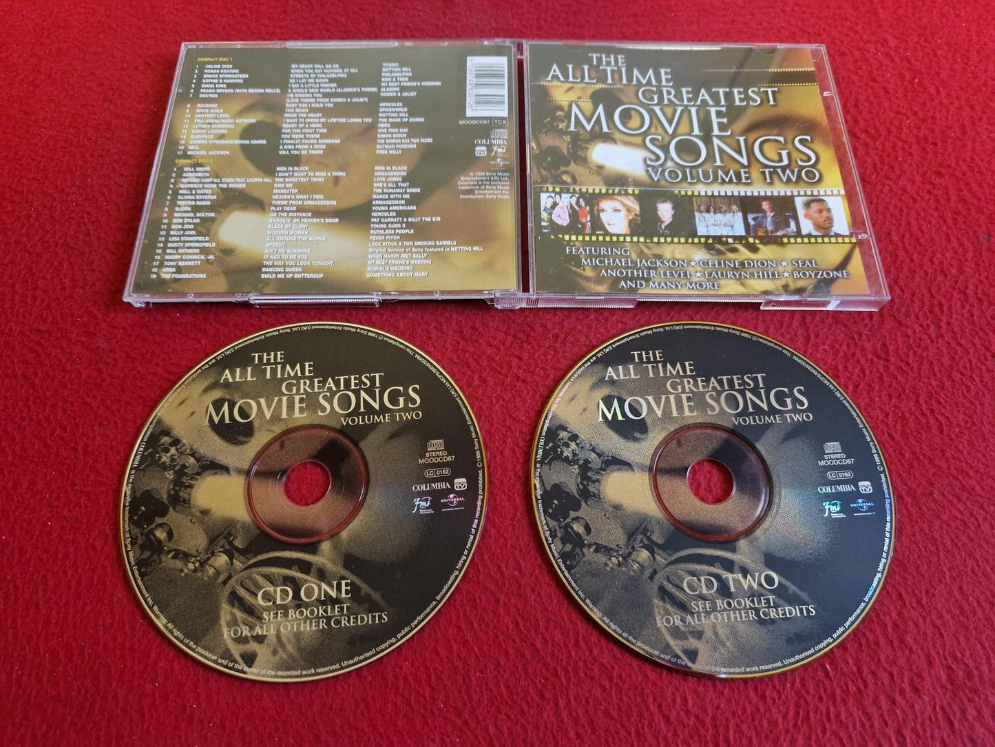 THE ALL TIME GREATEST MOVIE SONGS VOLUME 2 CD