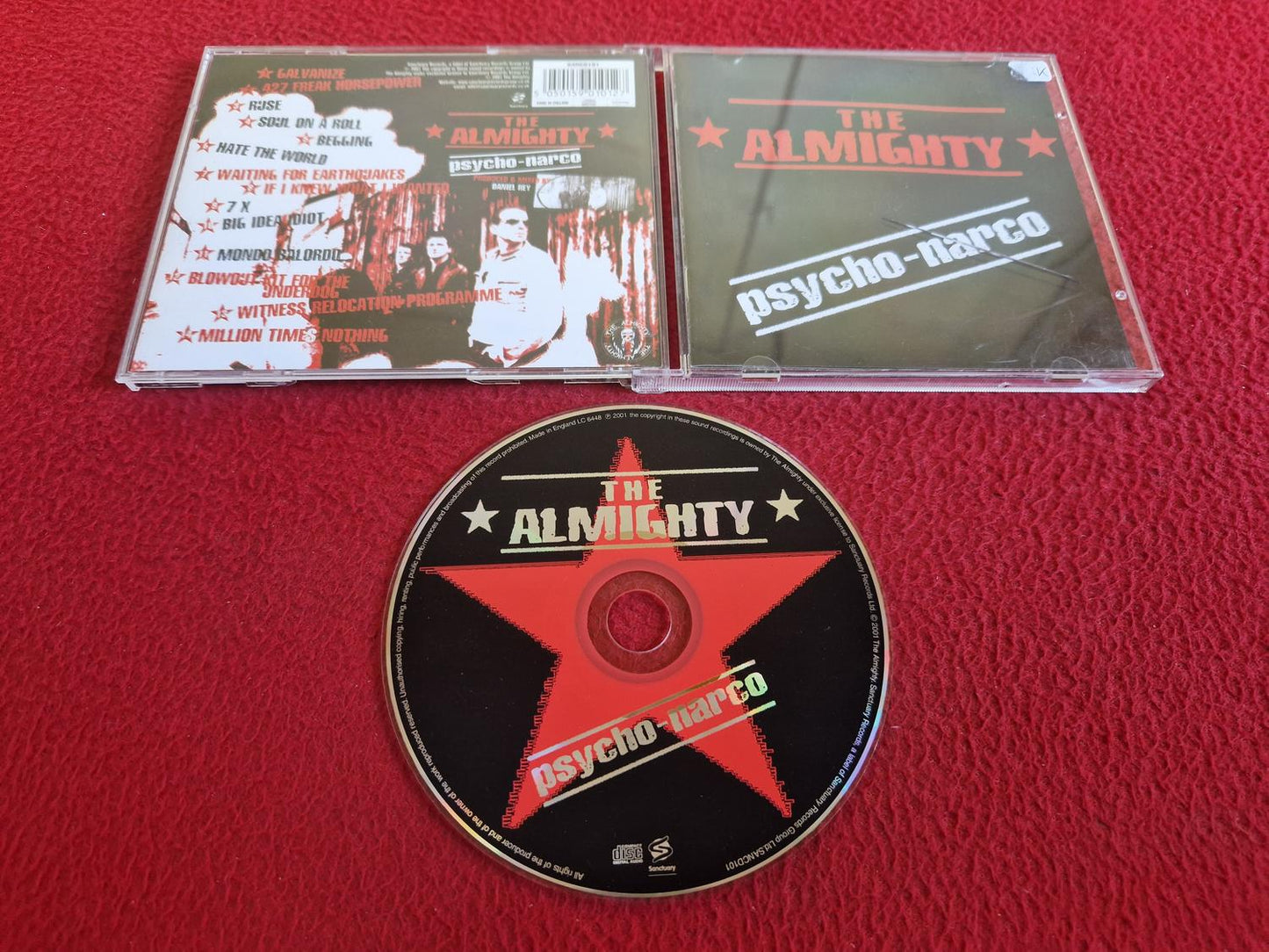 THE ALMIGHTY PSYCHO-NARCO CD