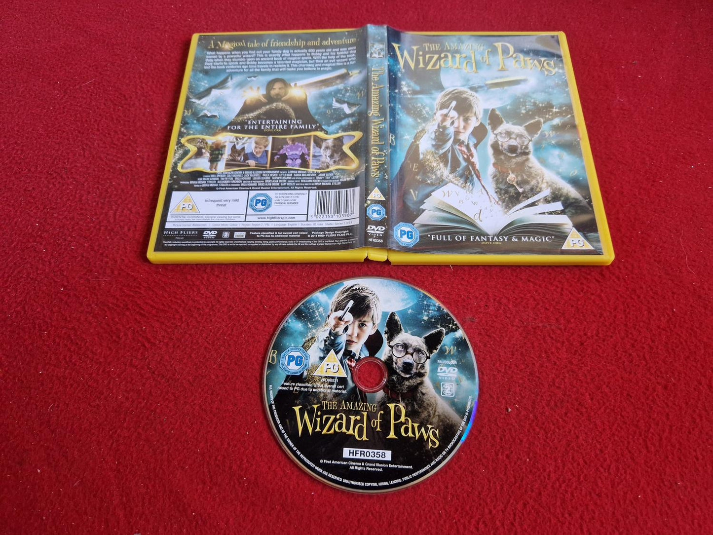 THE AMAZING WIZARD OF PARIS DVD