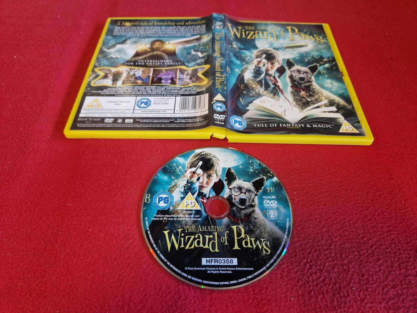 THE AMAZING WIZARD OF PAWS till DVD