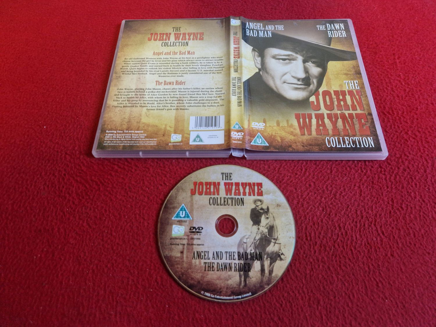 THE ANGEL AND THE BAD MAN / THE DAWN RIDER [ JOHN WAYNE ] DVD