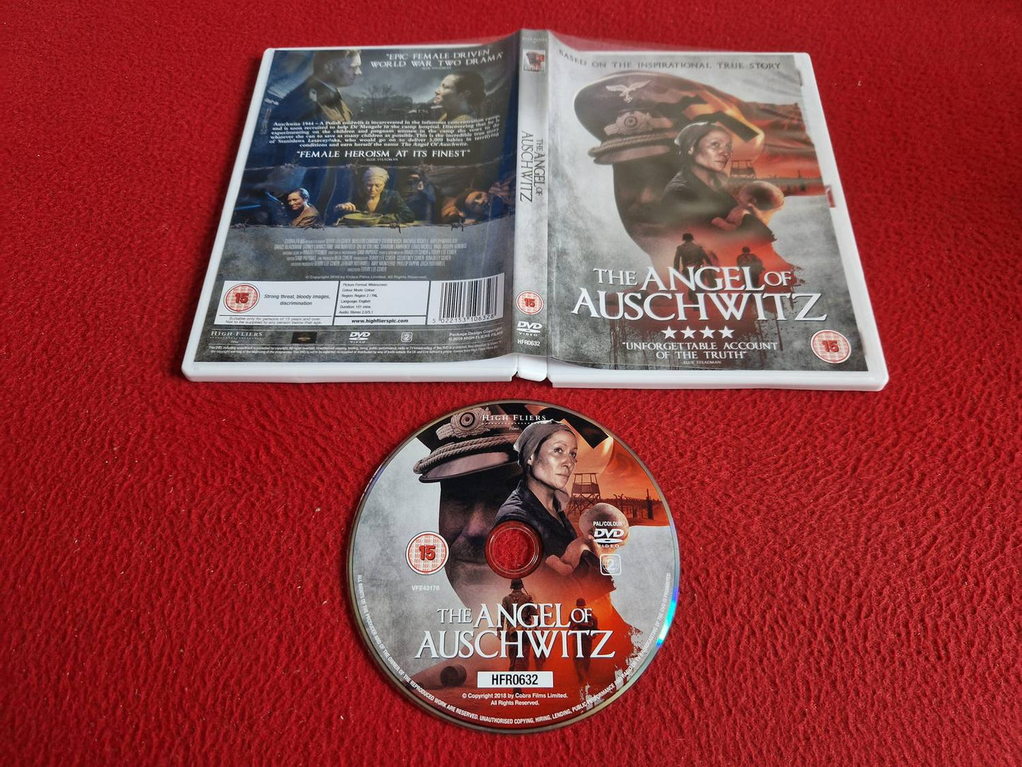 THE ANGEL IF AUSCHWITZ DVD