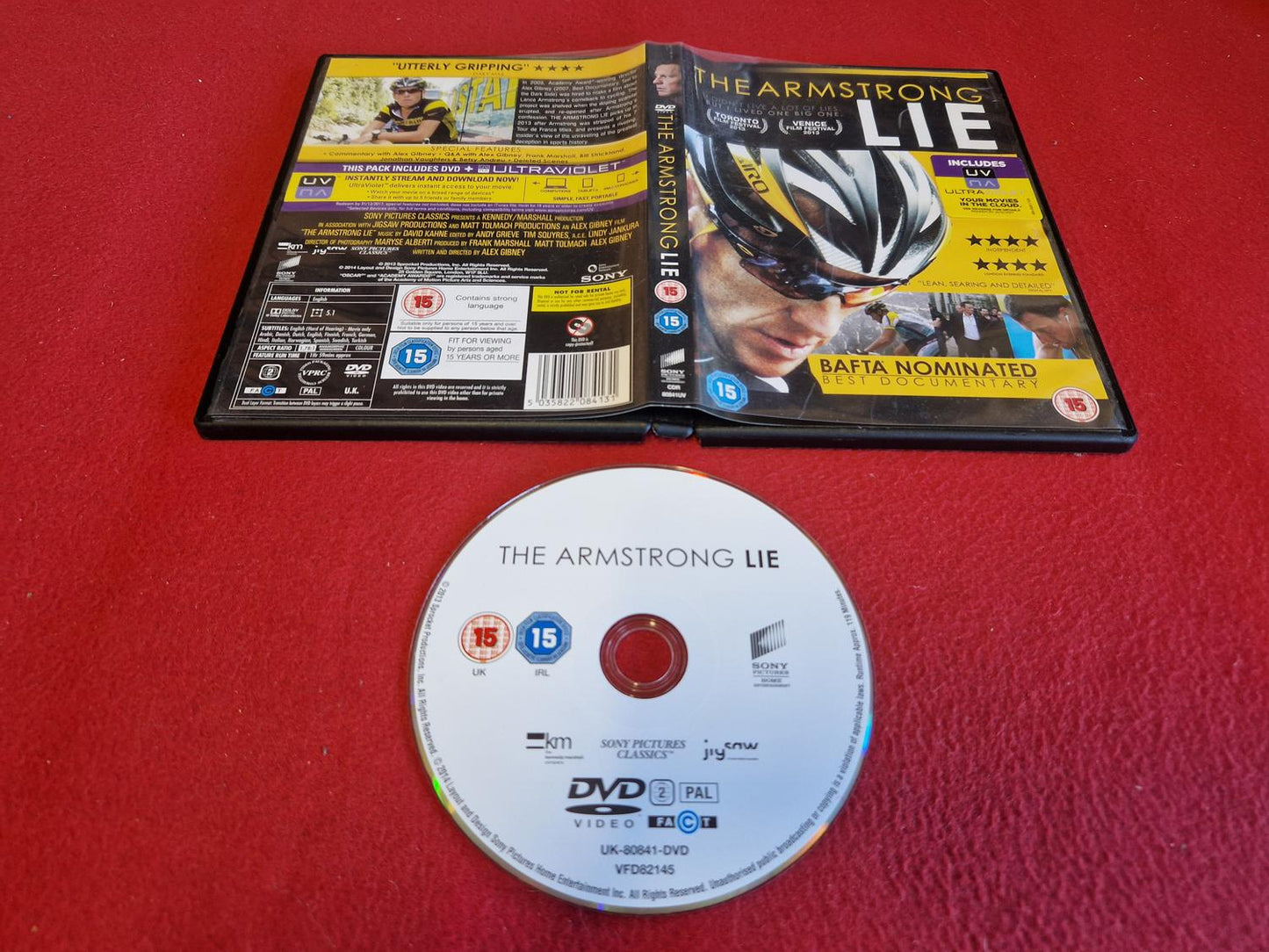 THE ARMSTRONG LIE till DVD