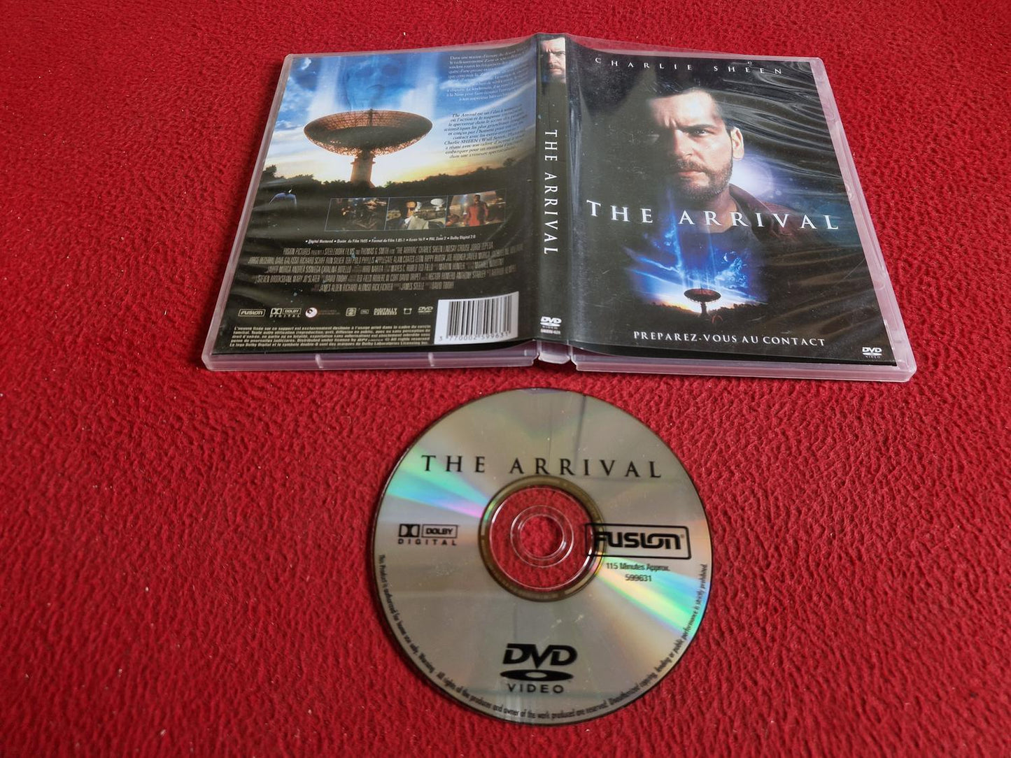 THE ARRIVAL DVD