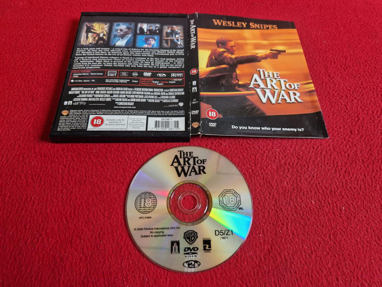 THE ART OF WAR [ SNAPCASE ] DVD