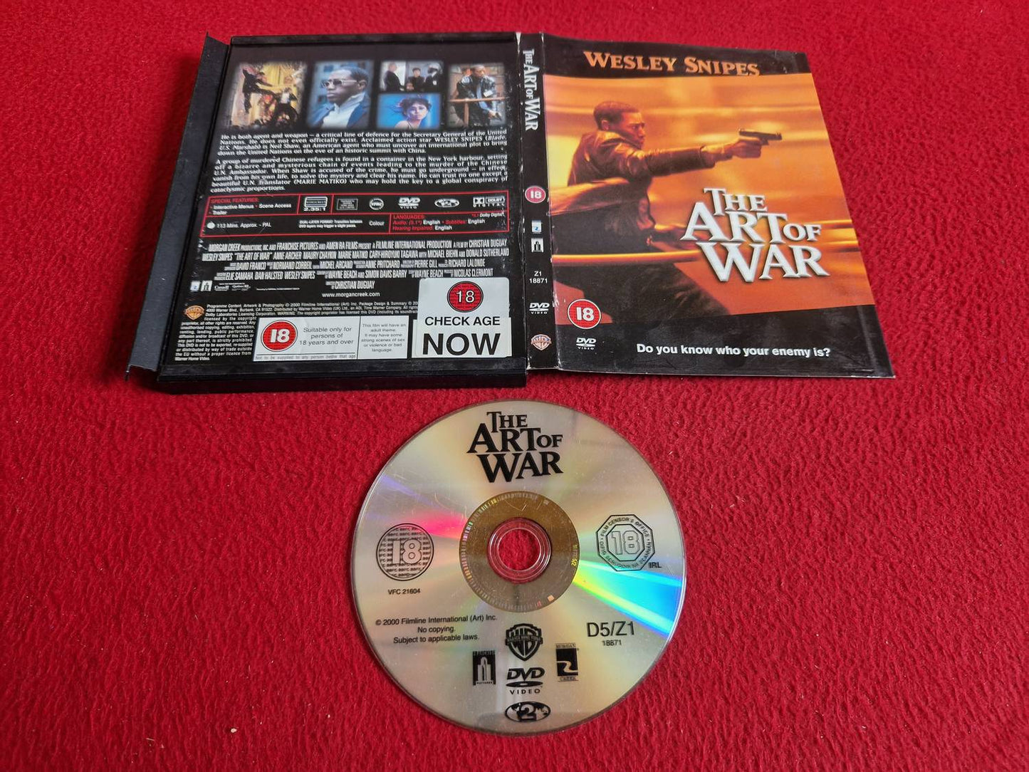 THE ART OF WAR [ SNAPCASE ] DVD
