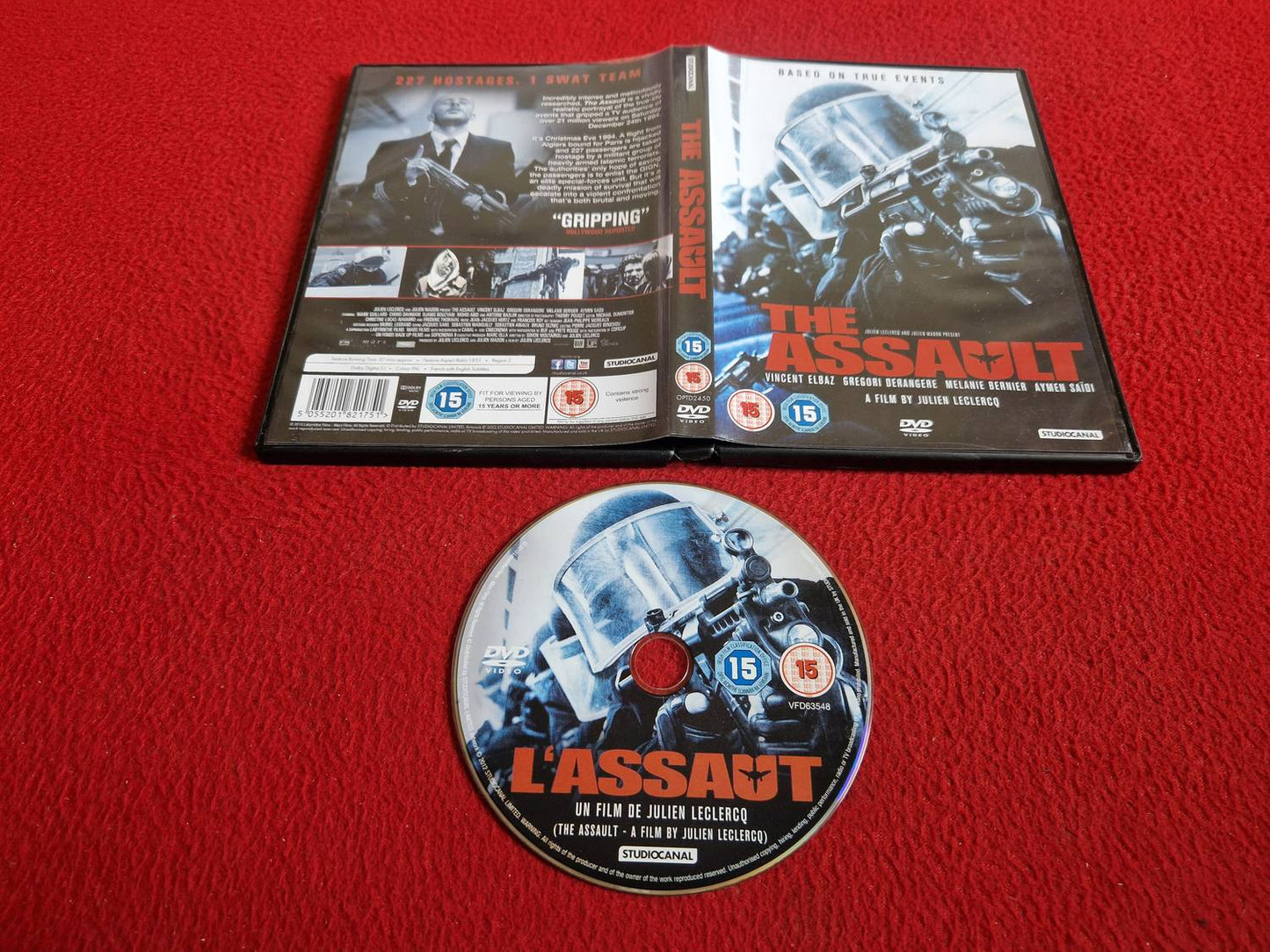 THE ASSAULT [ FRANSKT TAL ENGELSK TEXT ] DVD