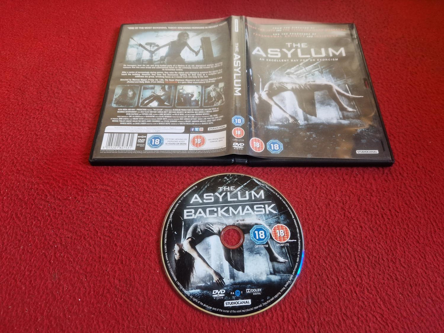 THE ASYLUM DVD