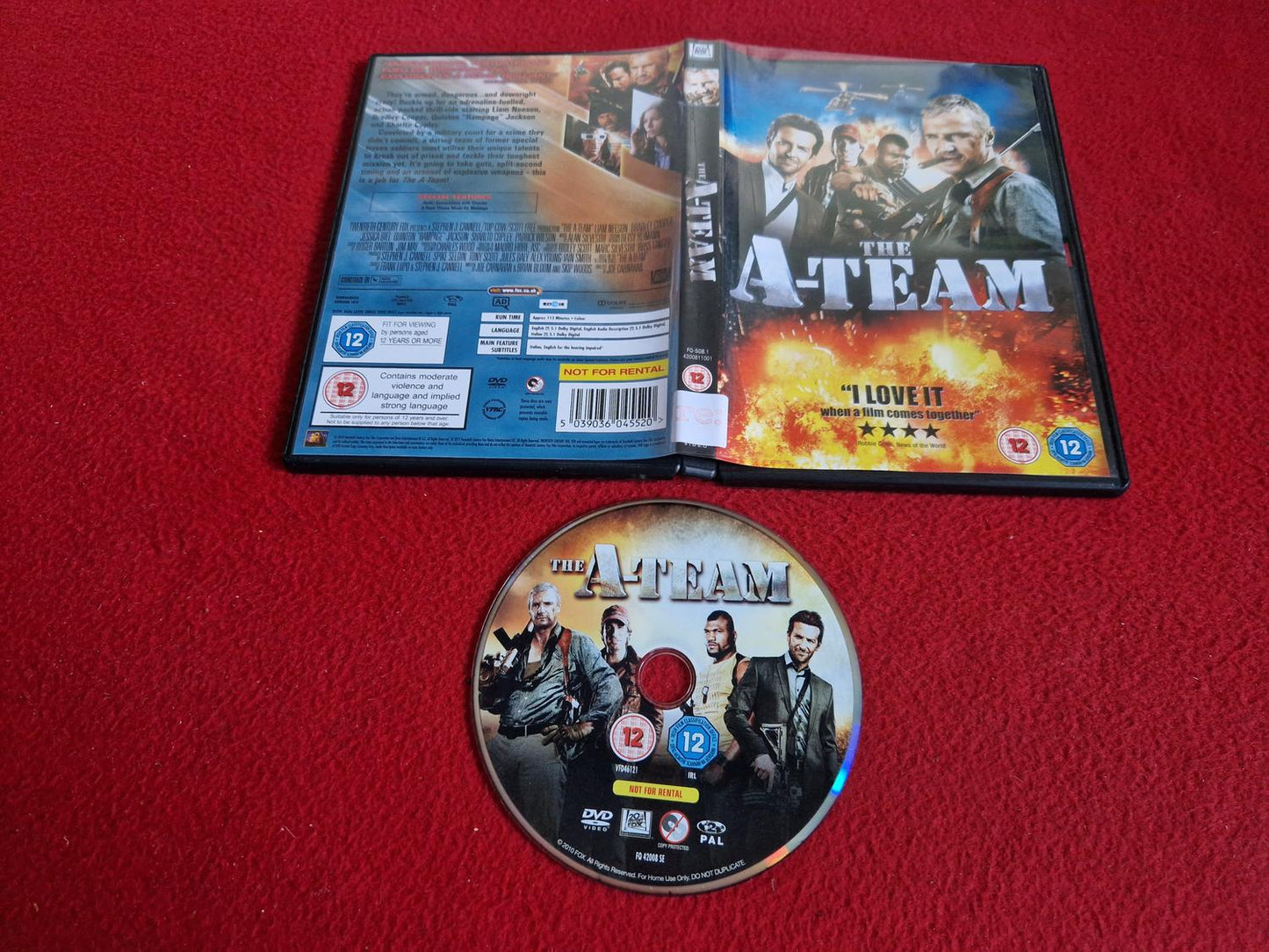 THE A-TEAM DVD