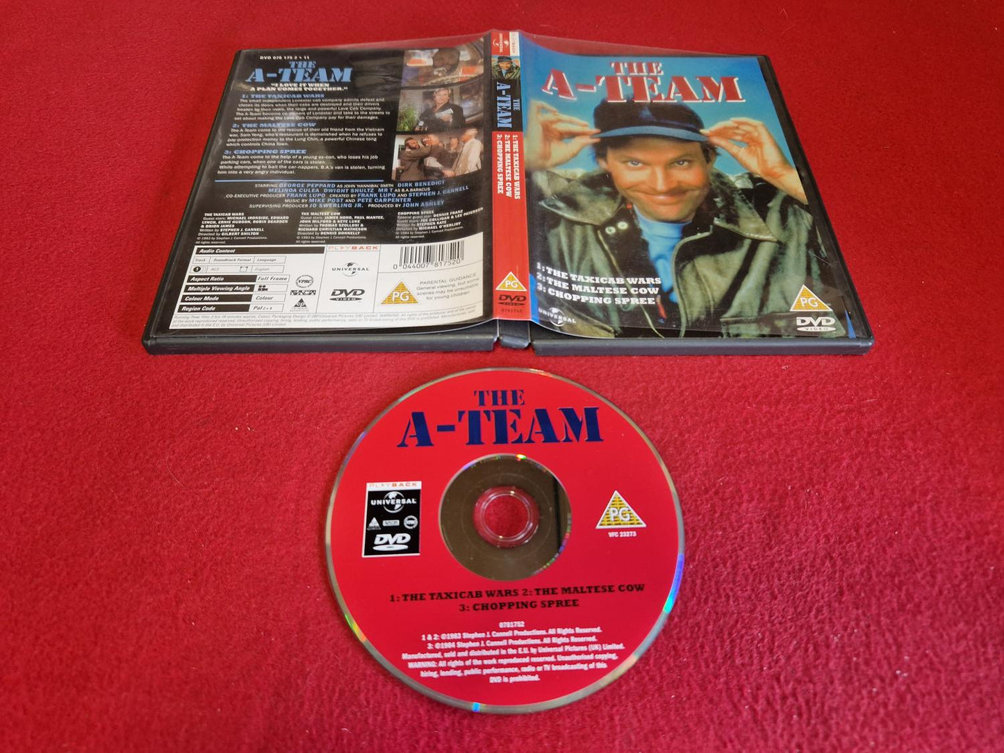 THE A - TEAM EPISODE 1 - 3 till DVD
