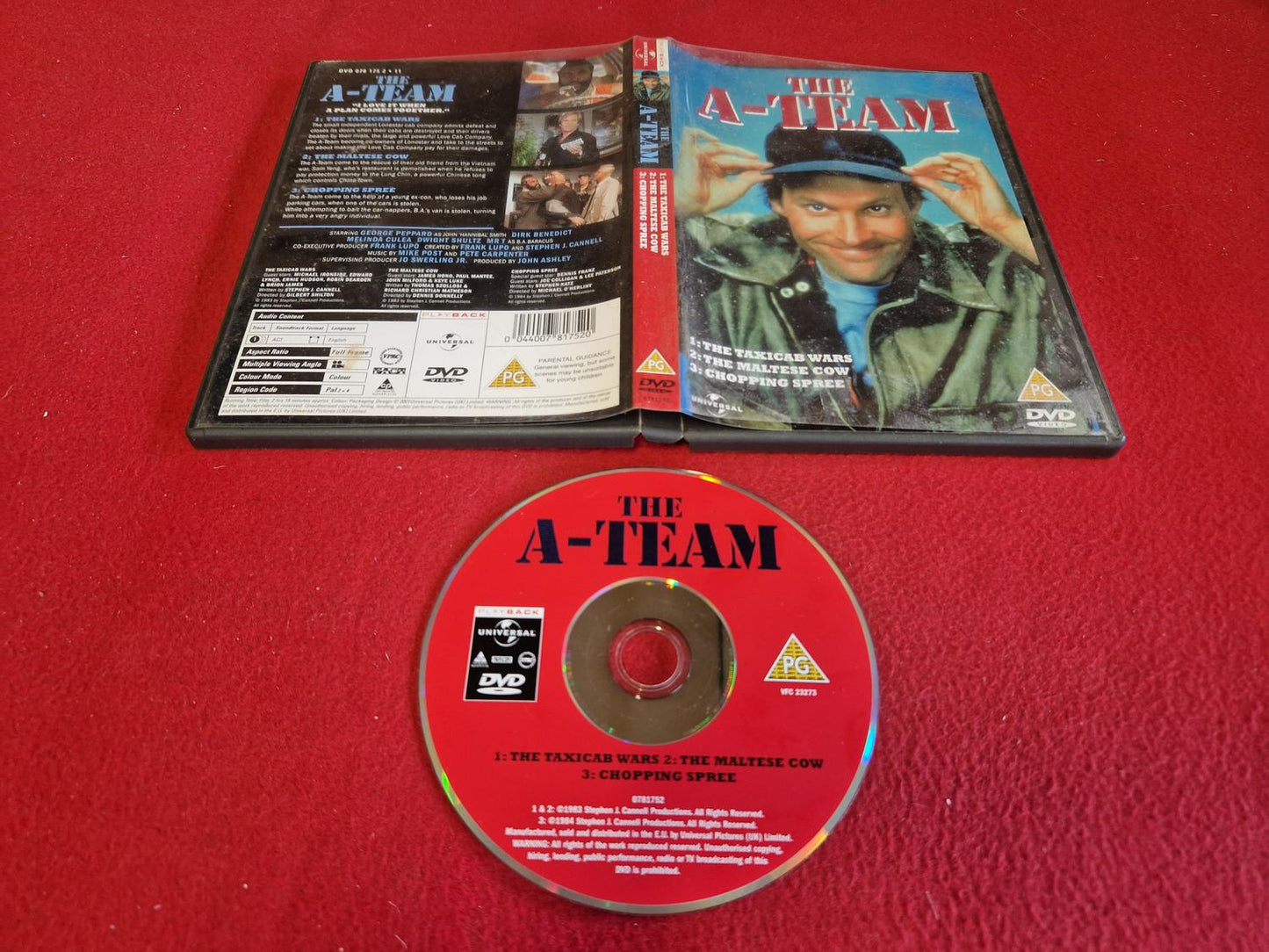 THE A-TEAM till DVD
