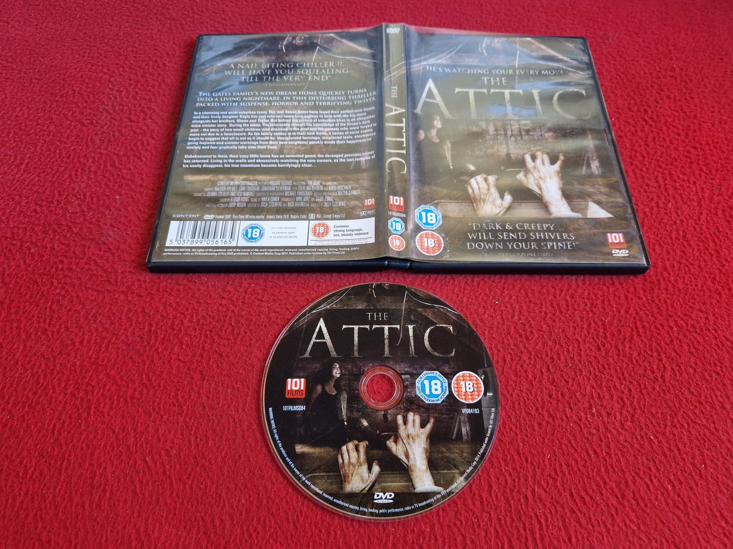 THE ATTIC DVD