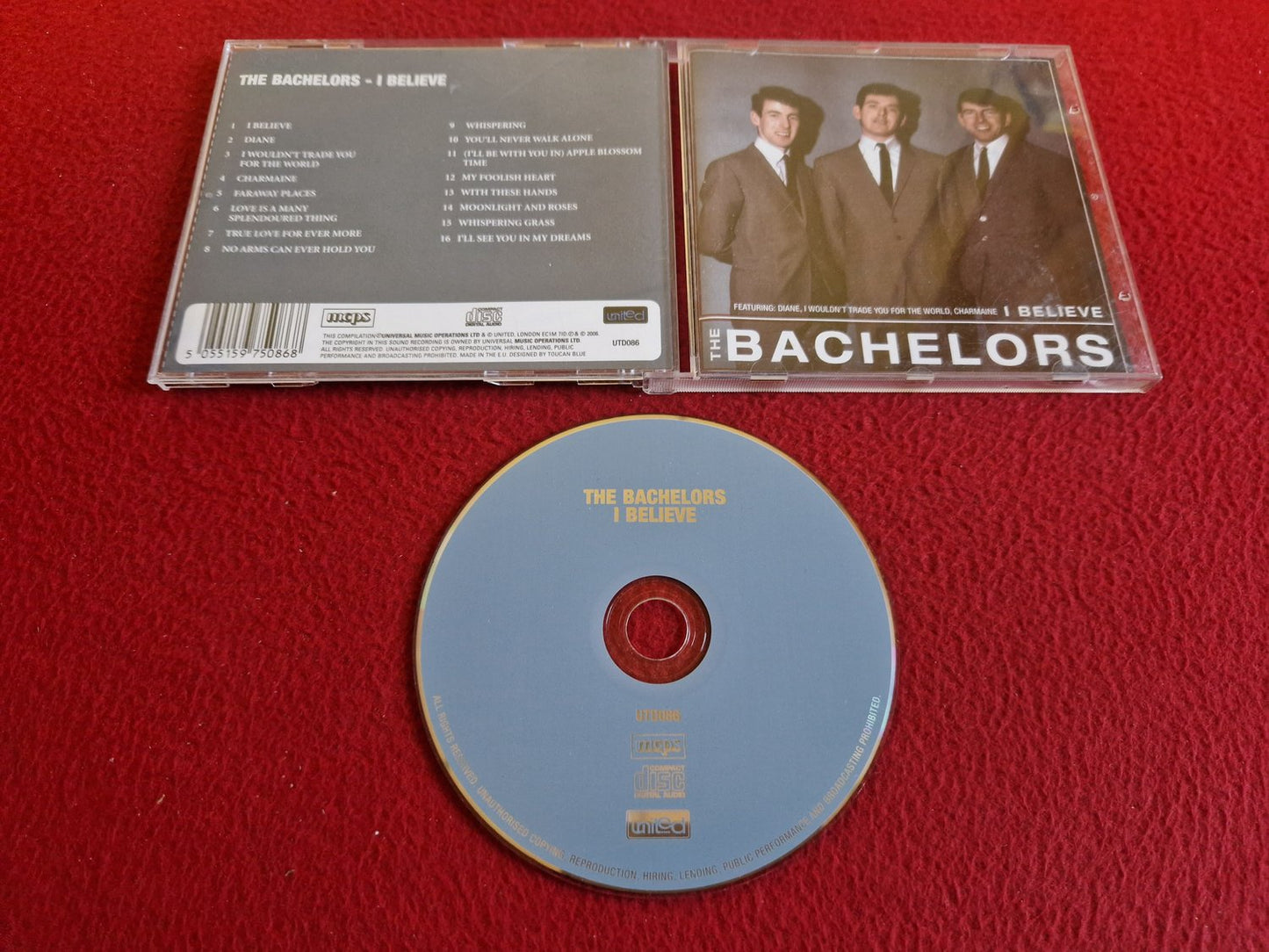 THE BACHELORS I BELIEVE CD