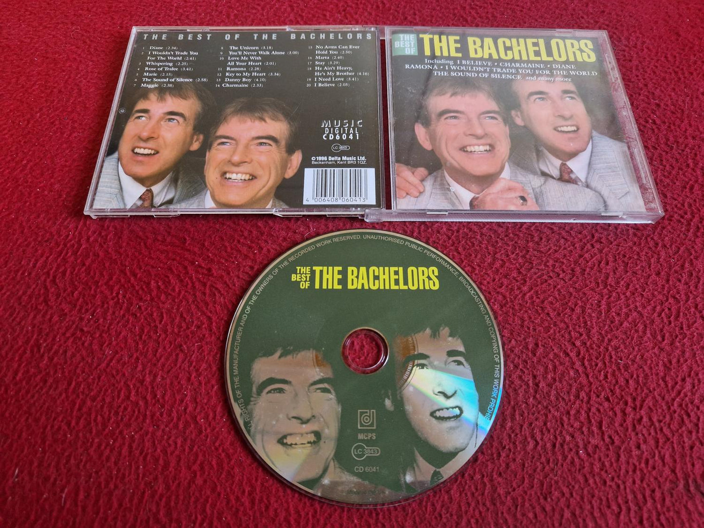 THE BACHELORS THE BEST OF CD