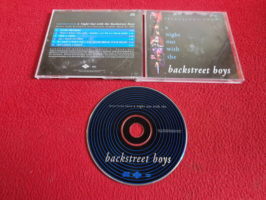 THE BACKSTREET BOYS SELECTIONS FROM A NIGHT OUT WITH CD