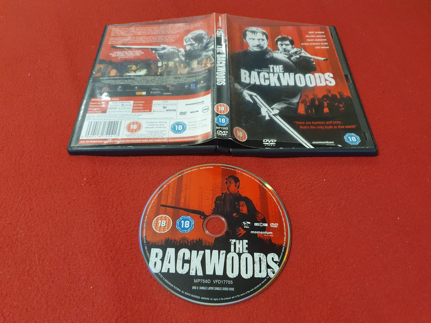 THE BACKWOODS till DVD