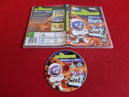 THE BACKYARDIGANS MISSION TO MARS DVD