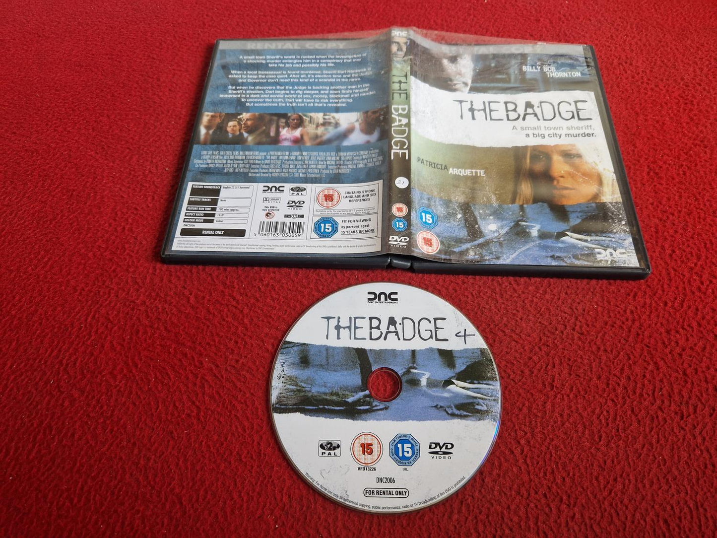 THE BADGE DVD