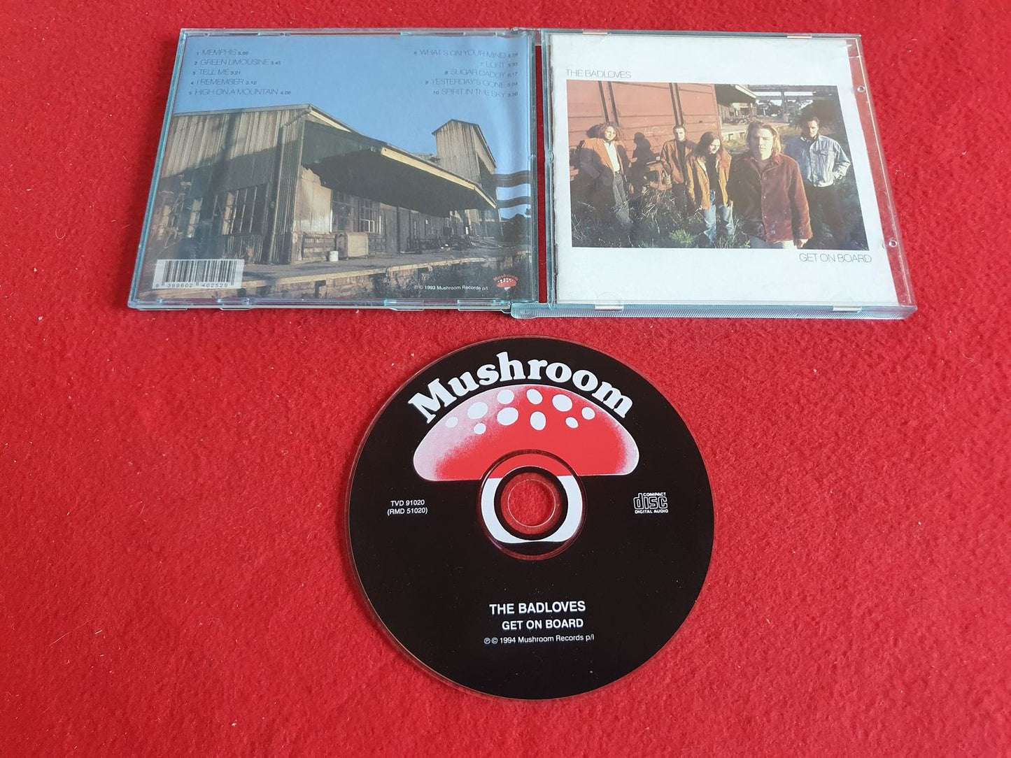 THE BADLOVES GET ON BOARD till CD