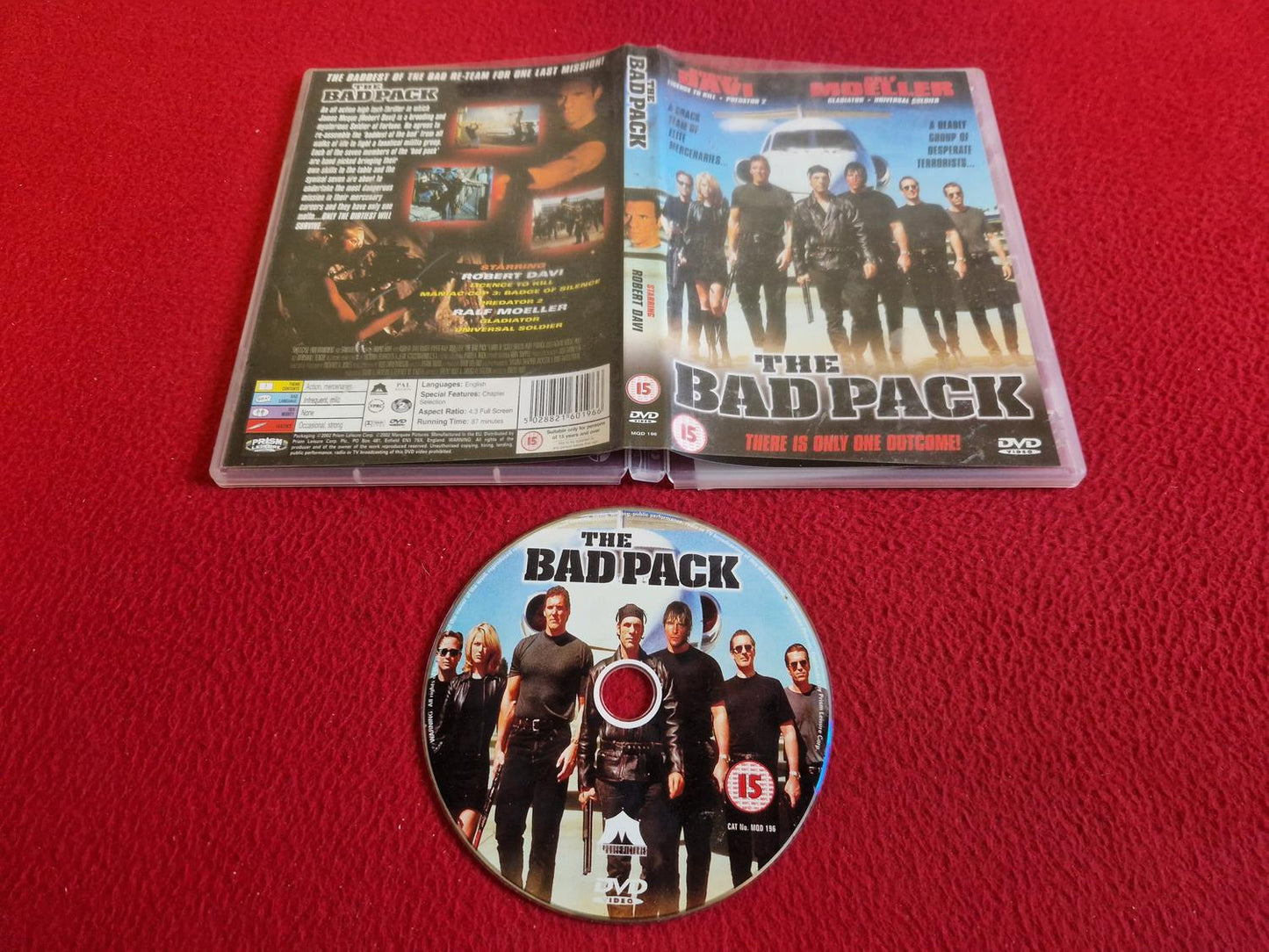 THE BAD PACK DVD