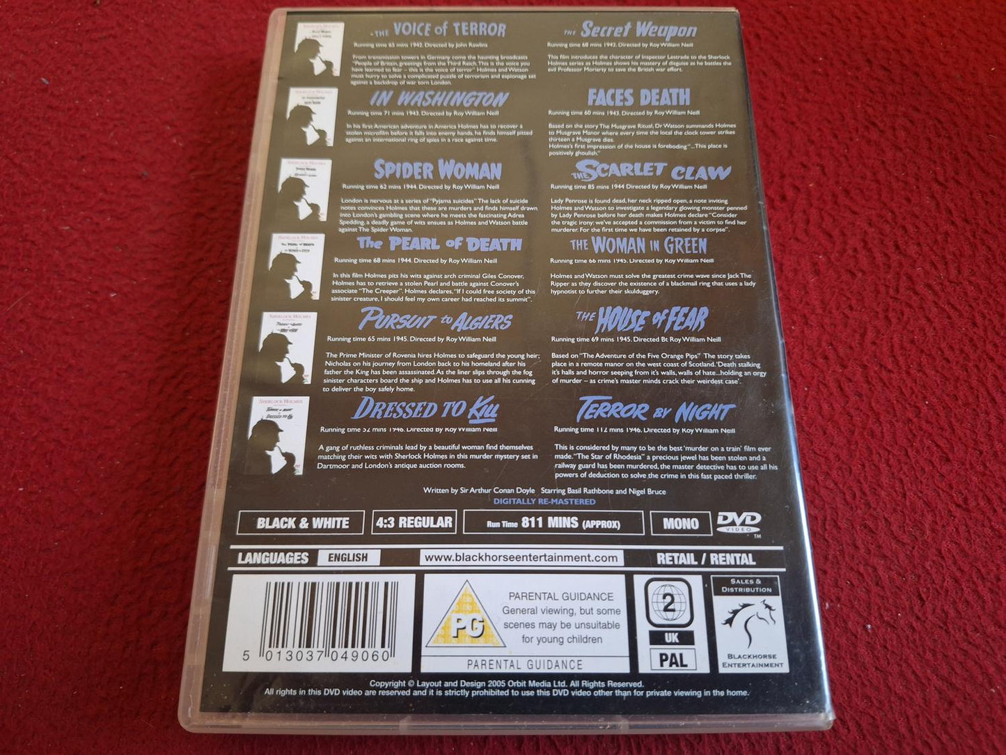 THE BAKER STREET DOZEN [ SHERLOCK HOLMES ] 12 FILMS BOX DVD