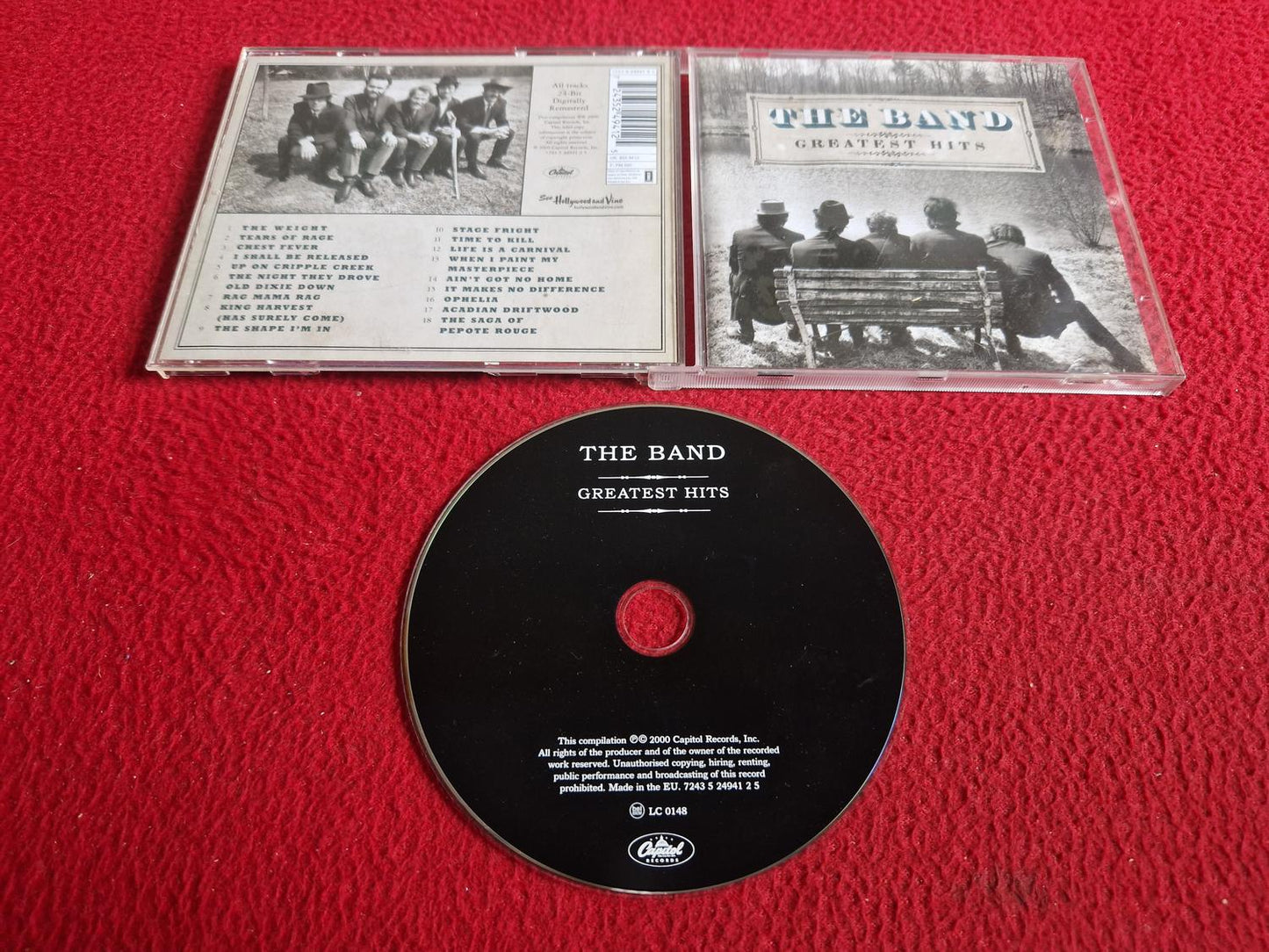 THE BAND GREATEST HITS CD