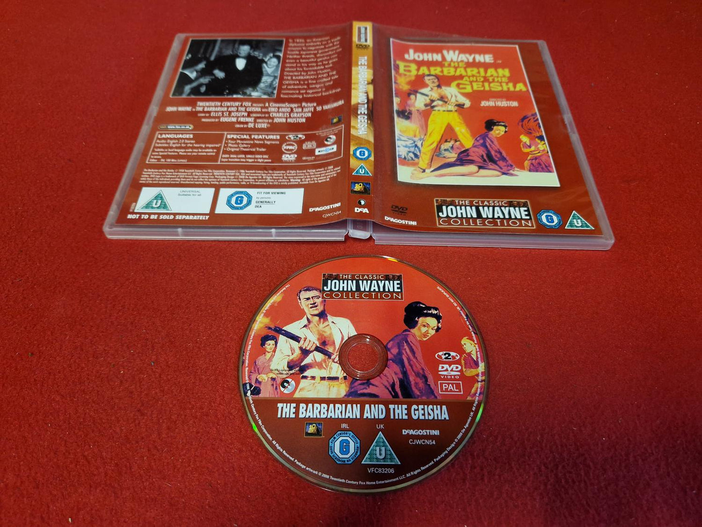 THE BARBARIAN AND THE GEISHA [ JOHN WAYNE ] till DVD