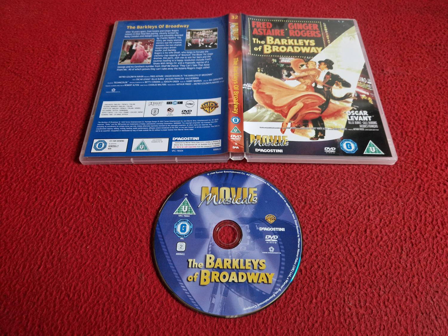 THE BARKLEYS OF BROADWAY DVD