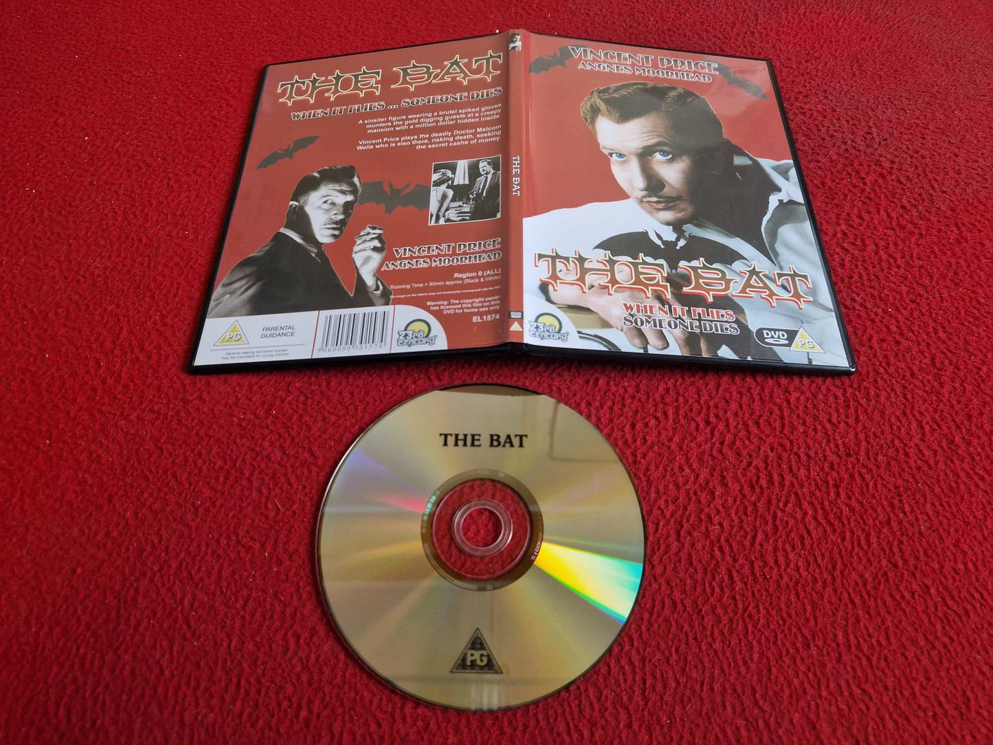 THE BAT DVD