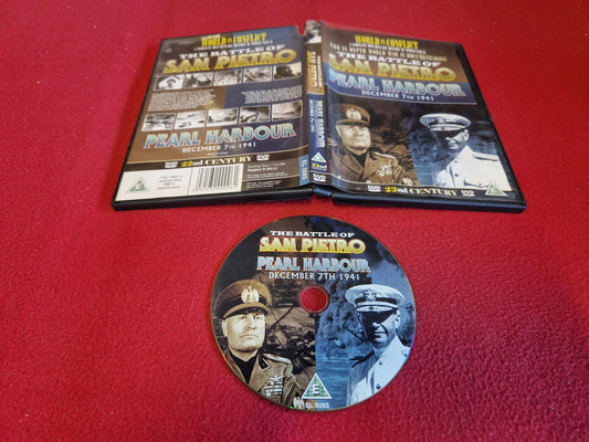 THE BATTLE OF SAN PIETRO / PEARL HARBOUR DECEMBER 7TH 1941 till DVD