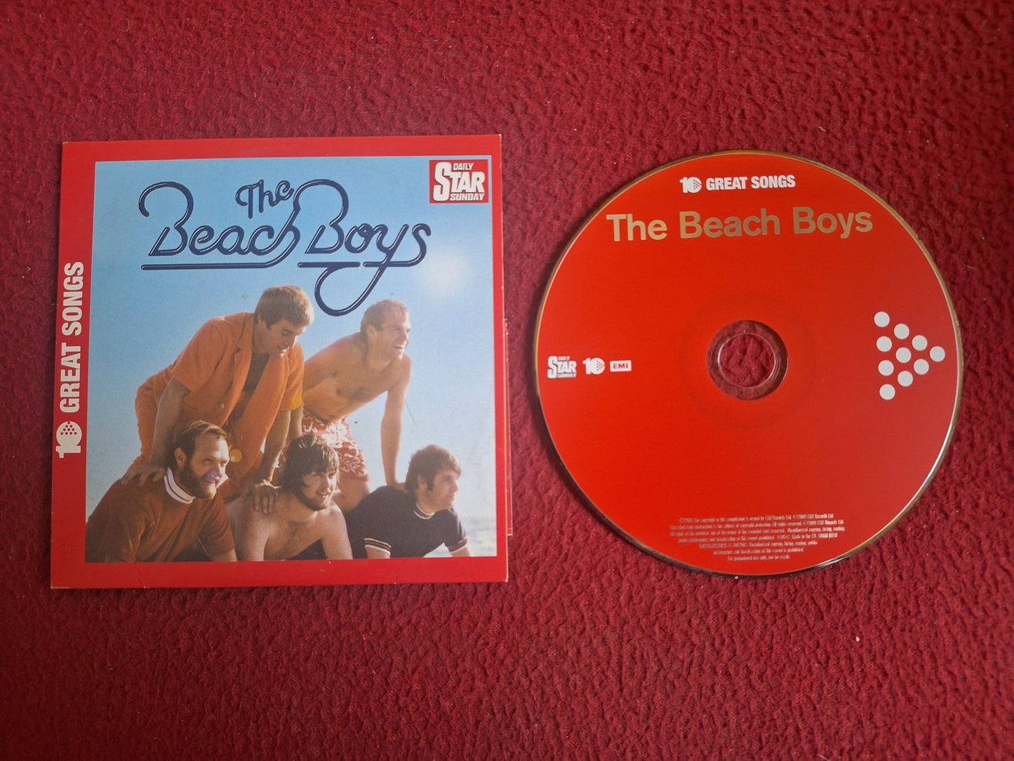 THE BEACH BOY 10 GREAT SONGS [ DAILY STAR SUNDAY ] CD