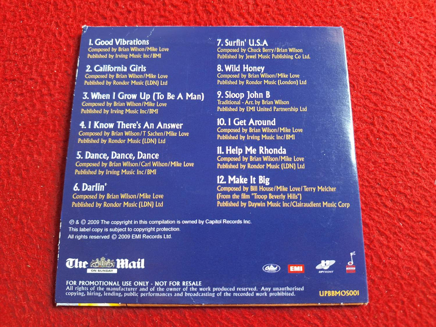 THE BEACH BOYS THE SOUND OF SUMMER [ THE MAIL ] CD