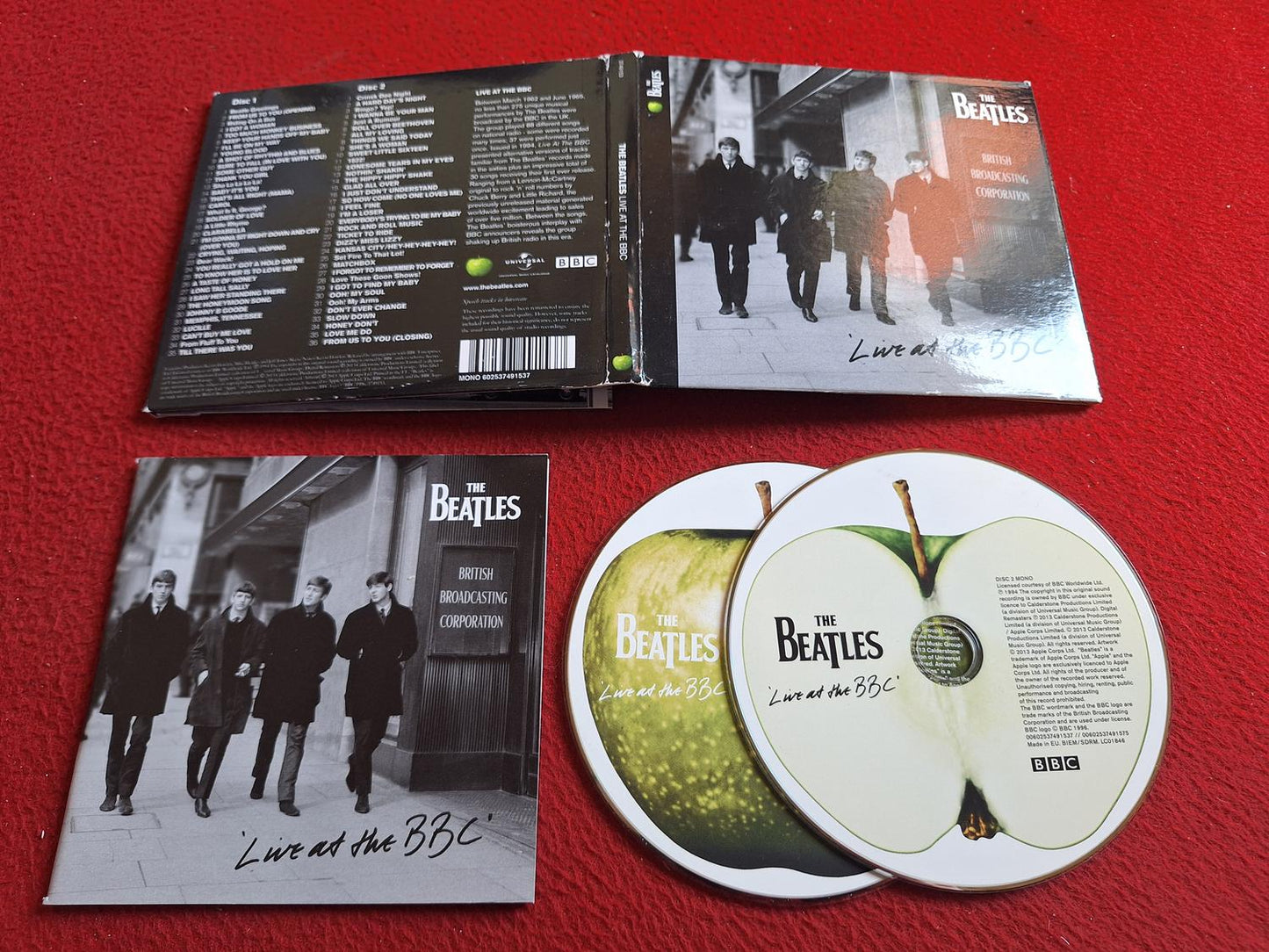 THE BEATLES LIVE AT THE BBC CD