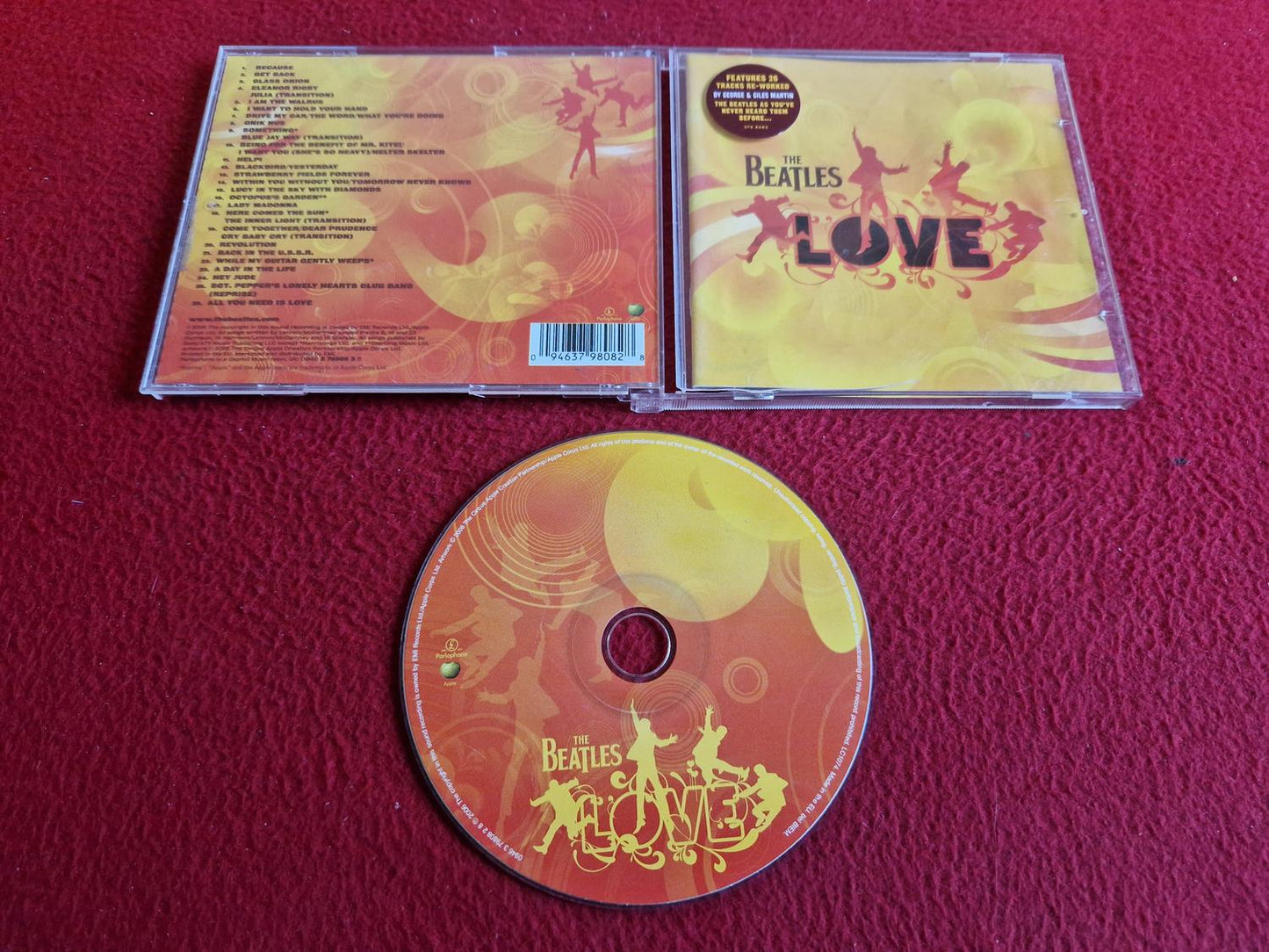 THE BEATLES LOVE CD
