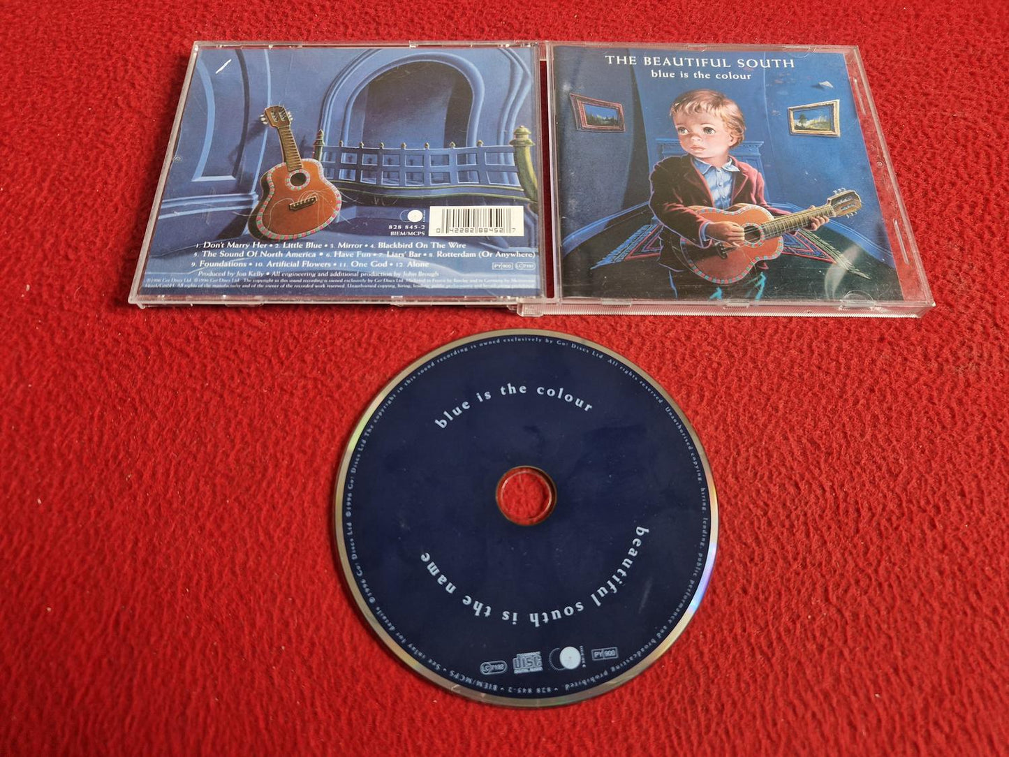THE BEAUTIFUL SOUTH BLUE IS THE COLOUR CD