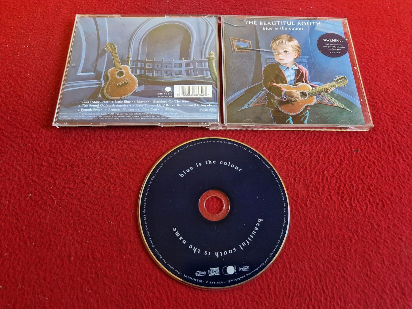 THE BEAUTIFUL SOUTH BLUE IS THE COLOUR CD