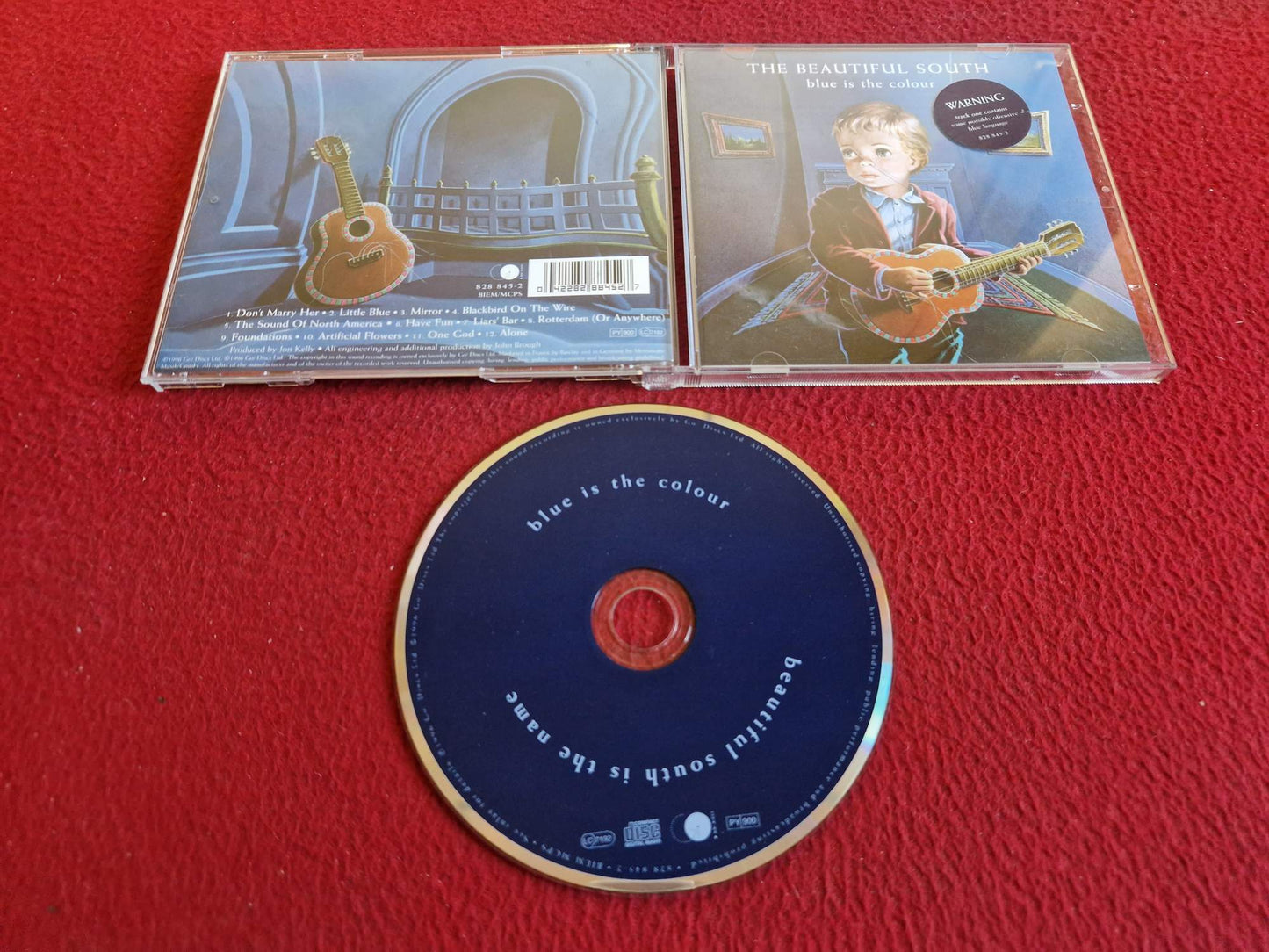 THE BEAUTIFUL SOUTH BLUE IS THE COLOUR CD