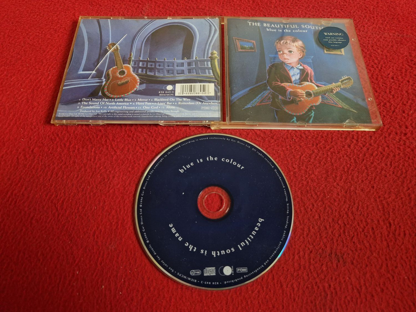 THE BEAUTIFUL SOUTH BLUE IS THE COLOUR CD