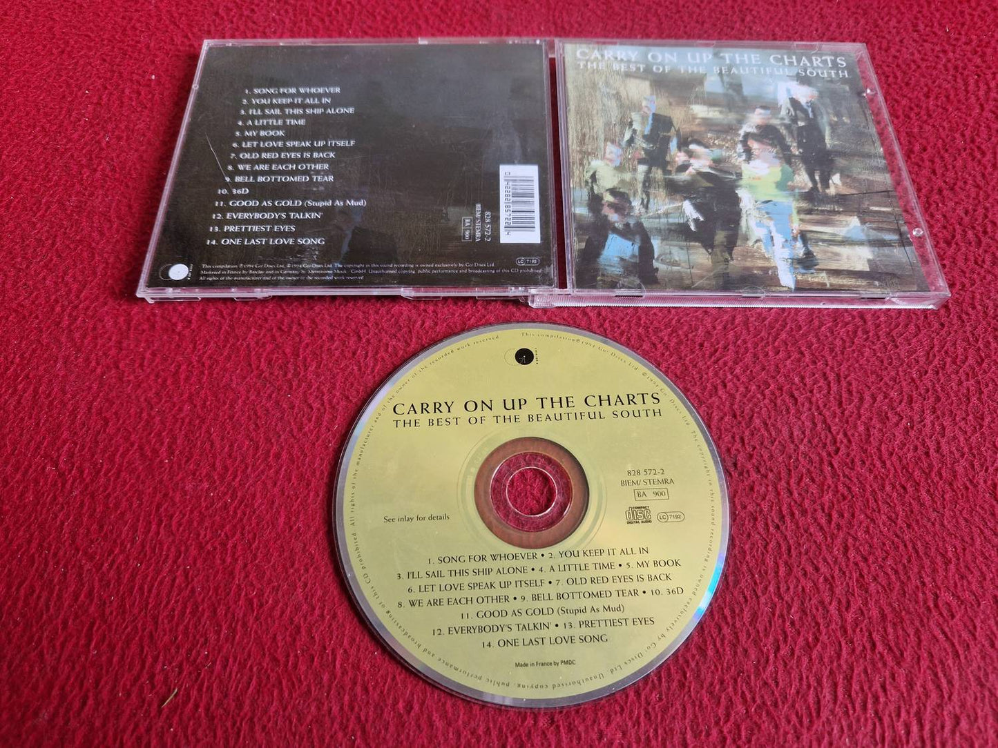 THE BEAUTIFUL SOUTH CARRY ON UP THE CHARTS THE BEST OF CD
