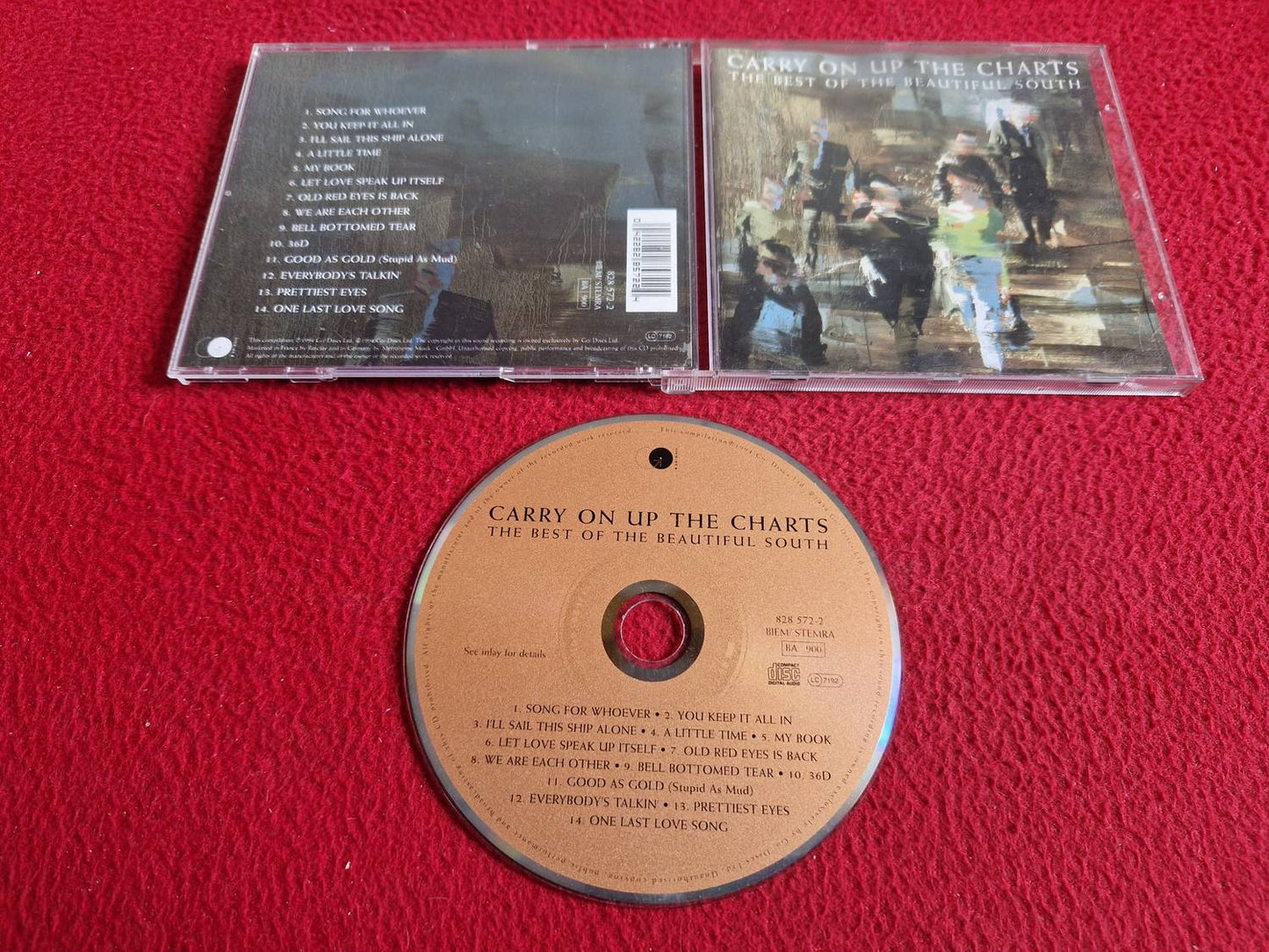 THE BEAUTIFUL SOUTH CARRY ON UP THE CHARTS THE BEST OF CD
